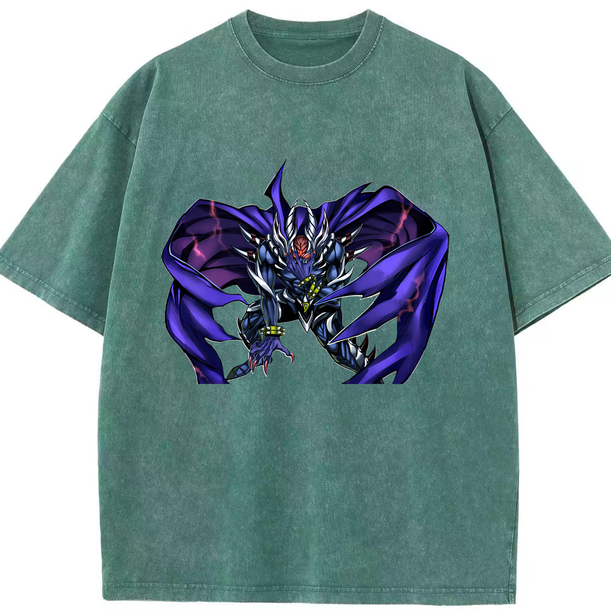 （画像用） 遊☆戯☆王 Yu-Gi-Oh! 綿100% ヴィンテージ風 半袖Tシャツ（フロントプリント）